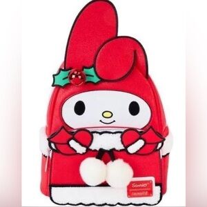 BNWT Loungefly Sanrio My Melody Winter Wonderland Holiday Backpack